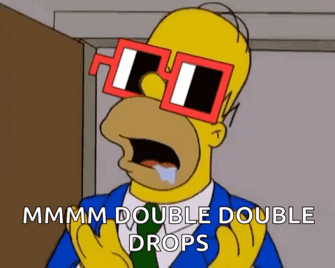 Homer Simpson From The Simpsons Is Wearing Sunglasses And Crying With His Mouth Open . GIF