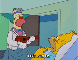 Homer Simpson Get Well Soon