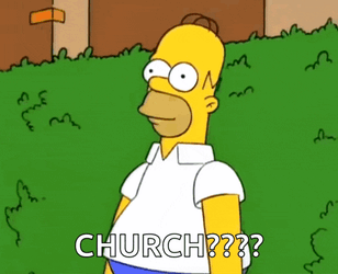 Homer Simpson Hide In Shrubs GIF