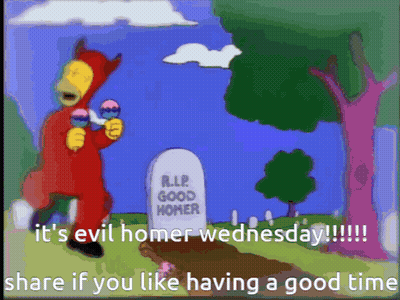 Homer Simpson Holding Maracas In Front Of Grave GIF