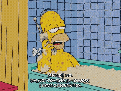 Homer Simpson In Bathtub On Phone GIF