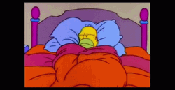Homer Simpson In Bed