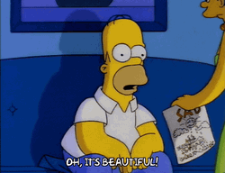 Homer Simpson It's Beautiful GIF