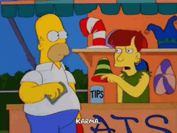 Homer Simpson Karma GIF