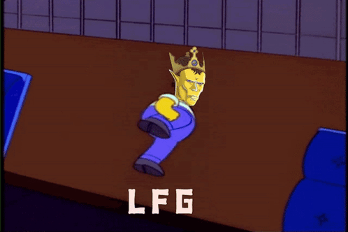 Homer Simpson Lying On Floor LFG GIF