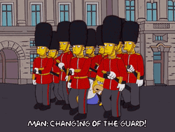 Homer Simpson March GIF