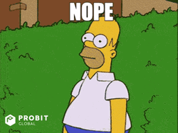  Homer Simpson Nope No Meme GIF
