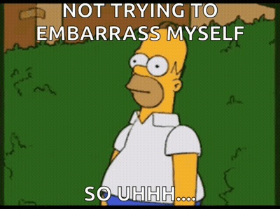 Homer Simpson Not Trying To Embarrass GIF