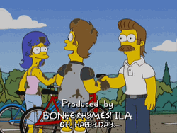 Homer Simpson Oh Happy Day GIF