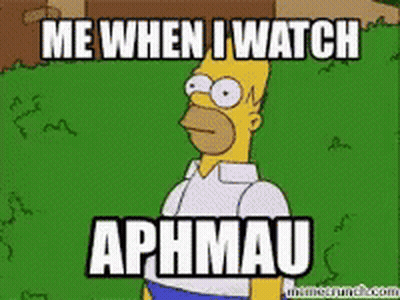Homer Simpson Says Me When I Watch Aphmau Meme GIF