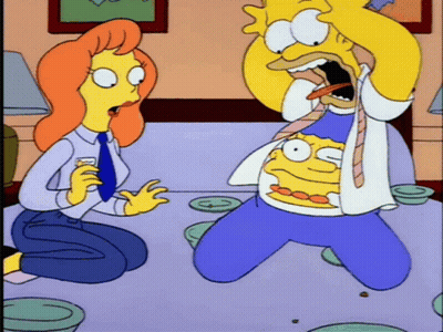 Homer Simpson Screaming GIF