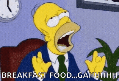 Homer Simpson Screaming In Chair GIF