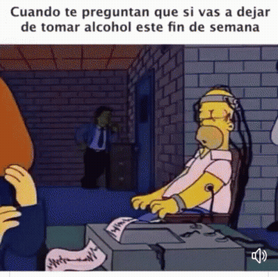 Homer Simpson Sitting In Chair With Headphones GIF