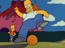 Homer Simpson Stomp GIF