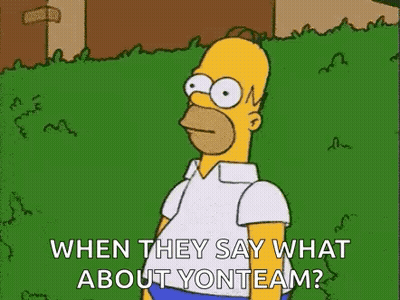 Homer Simpson Talking in Grass