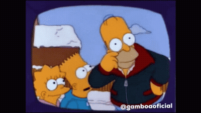 Homer Simpson Talking To Bart Simpson GIF