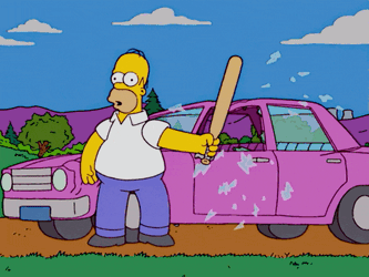 Homer Simpson The Simpsons GIF