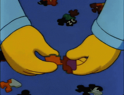 Homer Simpson With Gummy Bears GIF