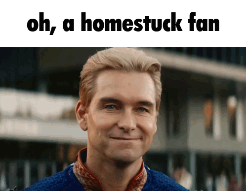 Homestuck Fan Smiling With Oh GIF