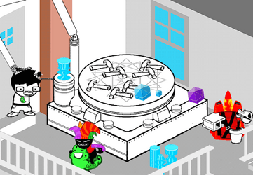 Homestuck John Egbert Throwing Hammers GIF