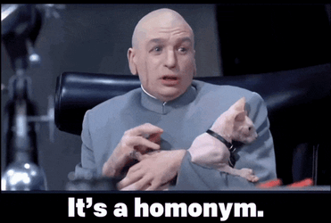 Homonym Dr Evil GIF