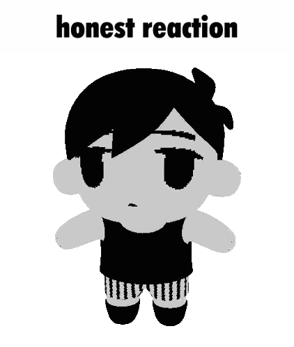 Honest Reaction Stuffed Animal Sticker
