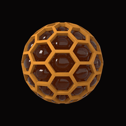 Honeycomb Ball Bubbles