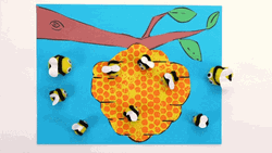 Honeycomb Beehive Cartoon