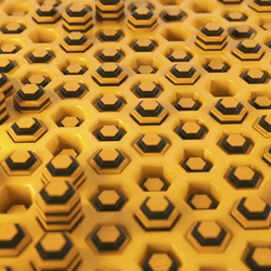 Honeycomb Digital 3D Puzzle GIF