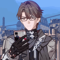 Honkai Star Rail Welt Phone GIF