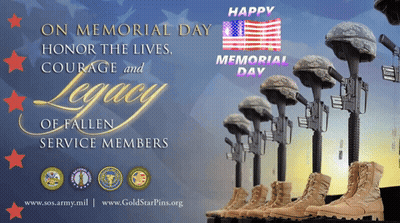 Honor Memorial Day Lives Courage Legacy GIF