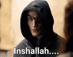 Hooded Aemond Targaryen Inshallah GIF