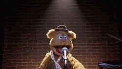 Hook Fozzie Bear Disney New Muppets GIF