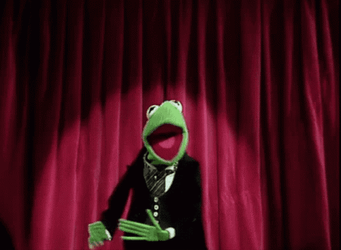 Hook Kermit The Frog On The Stage GIF