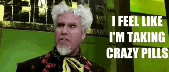 Hooman Crazy Pills GIF