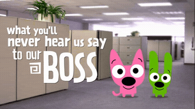 Hoops And Yoyo Boss Never Say Pizza GIF