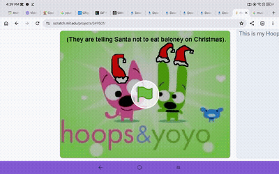 Hoops And Yoyo I Eat Baloney For Christmas GIF