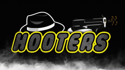 Hooters Man In Hat Logo GIF
