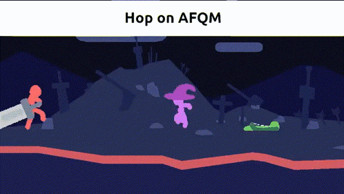 Hop On AFQM Video Game Screen GIF