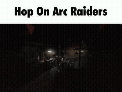 Hop On Arc Raiders Poster GIF