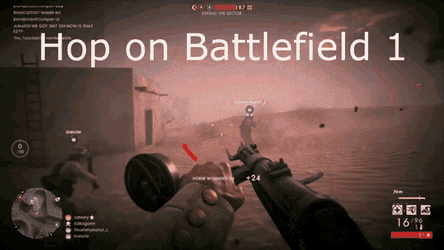 Hop On Battlefield1 Battlefield GIF