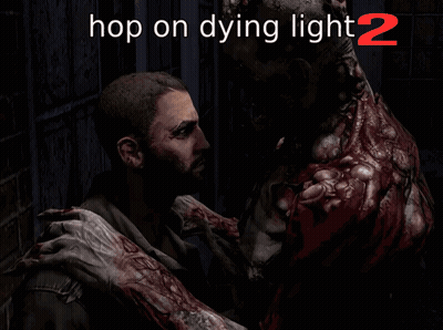 Hop On Dying Light 2 Man And Monster GIF