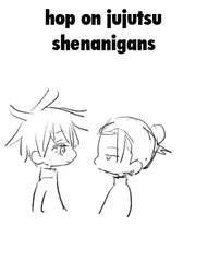Hop On Jejutsu Shenanigans GIF