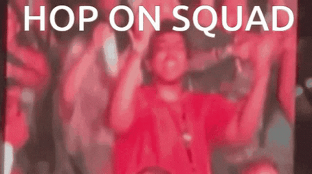 Hop On Squad Party GIF