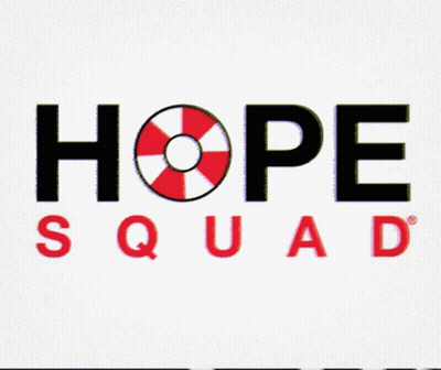 Hope Squad Logo With Red Preserver GIF