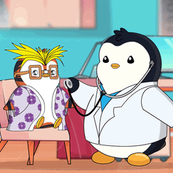 Hope You Feel Better Soon Doctor Penguin GIF
