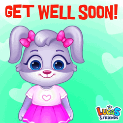 Hope You Feel Better Soon Flower Bouquet GIF