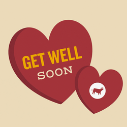 Hope You Feel Better Soon Heart Pump GIF