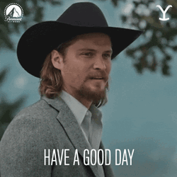 Hope You're Having A Good Day Luke Grimes  GIF