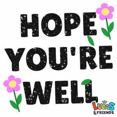 Hope You're Well Poster GIF